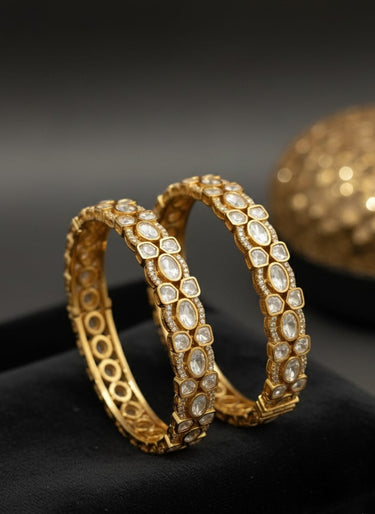 Golden Gleam Bangles